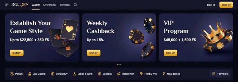 RollXO Casino site